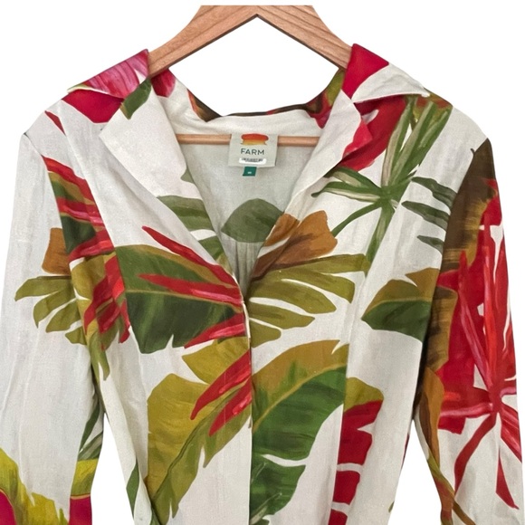 FARM Rio Spring Forest Mini Dress Medium - Picture 11 of 14